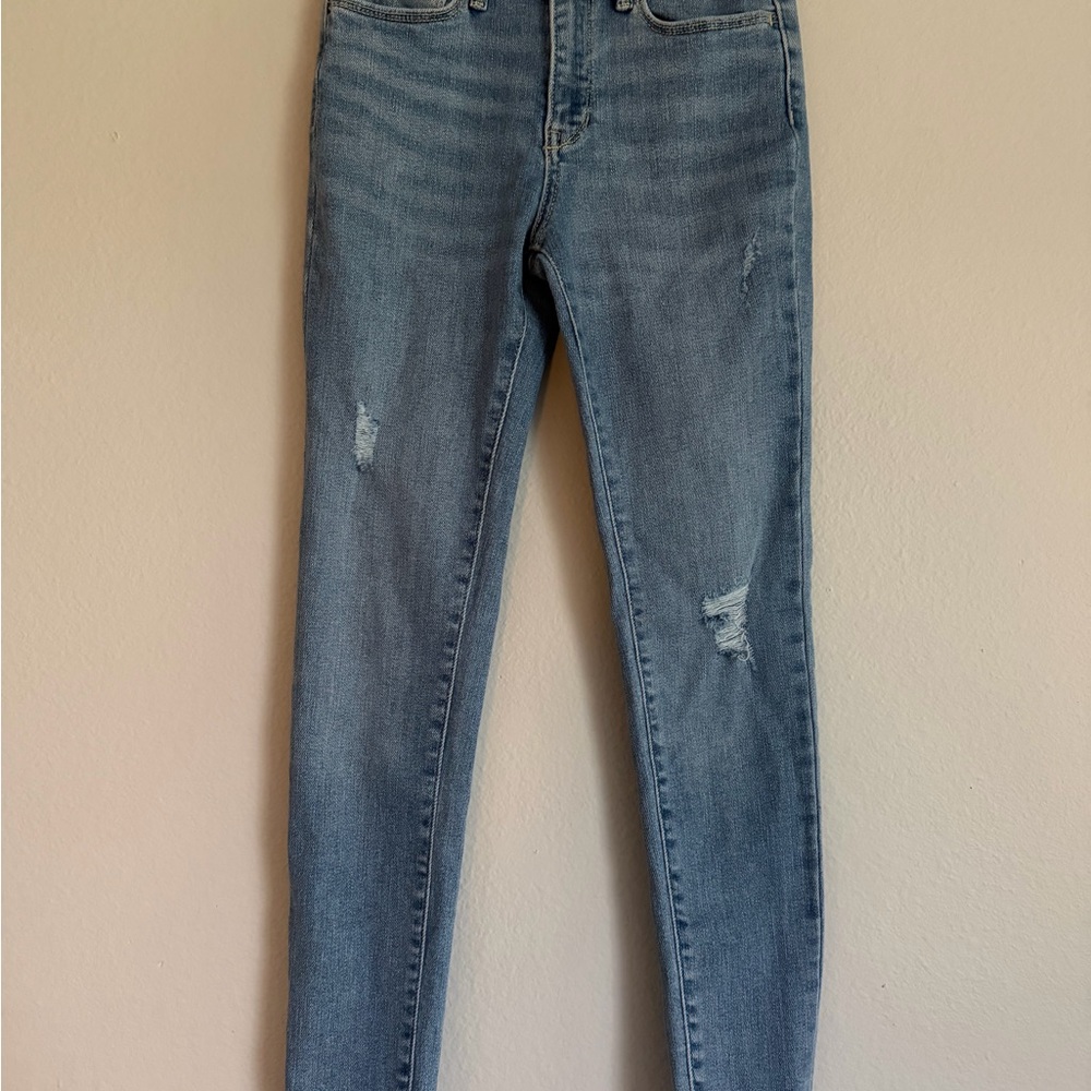 Old Navy Kids High Rise Rockstar Blue Jeggings